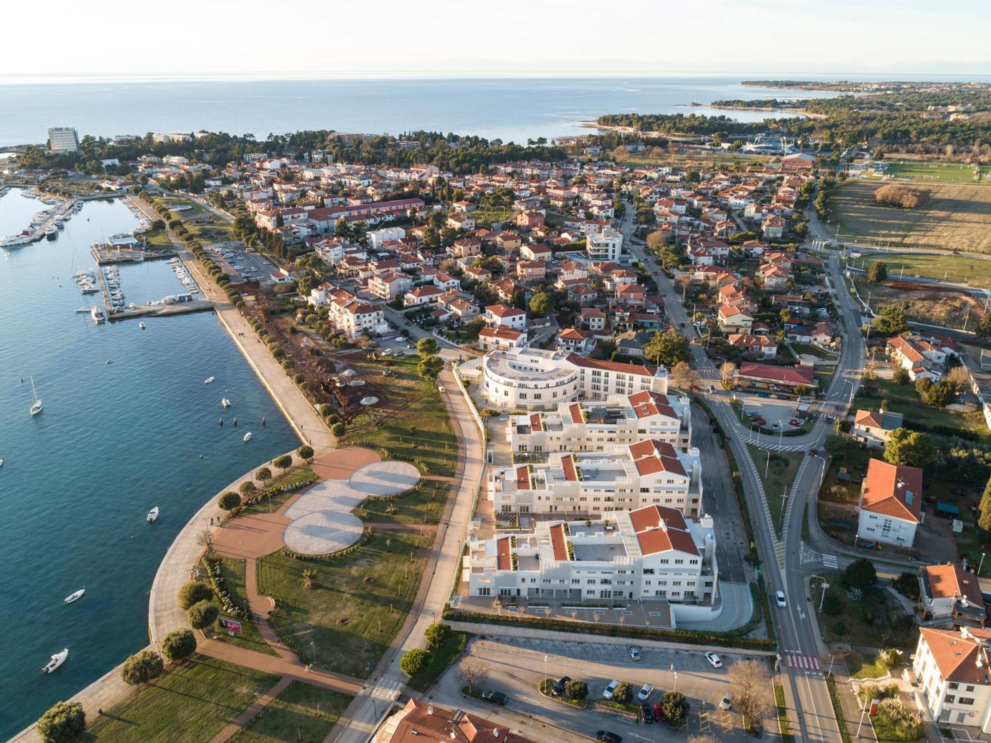 Humagum Sea View Apartment - Garden Palace Umag Exterior foto